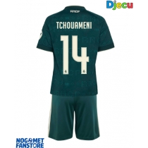Real Madrid Aurelien Tchouameni #14 Gostujuci Dres za djecu 2026-27 Kratak Rukav (+ Kratke hlače)